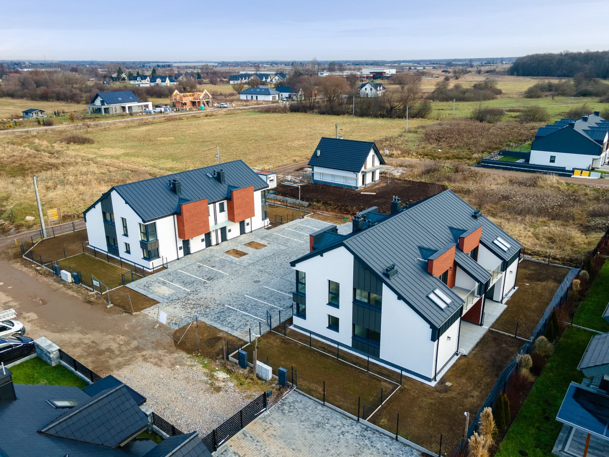 Osiedle z oknami OLMAR — widok z góry