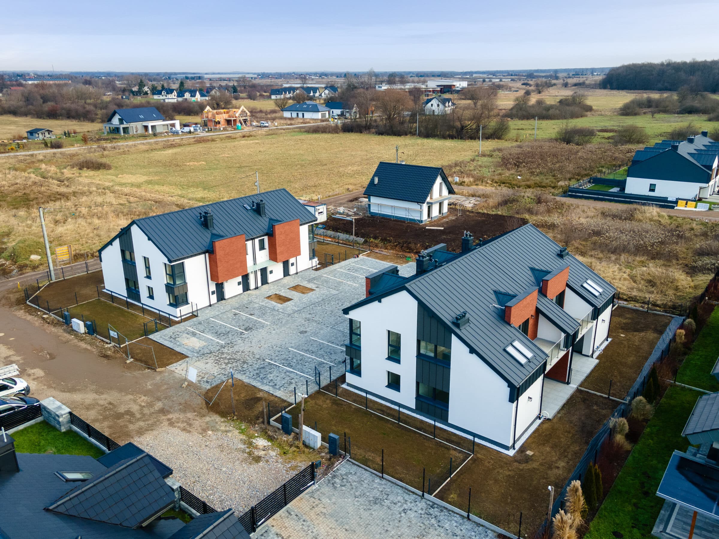Osiedle z oknami OLMAR — widok z góry