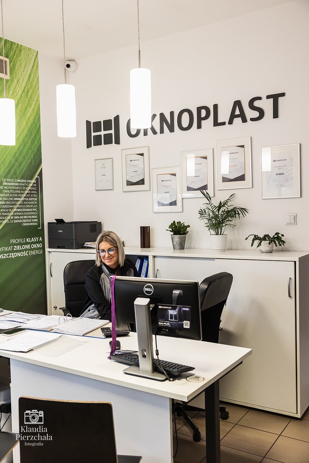 Doradca OLMAR w certyfikowanym salonie Oknoplast — Trzebinia