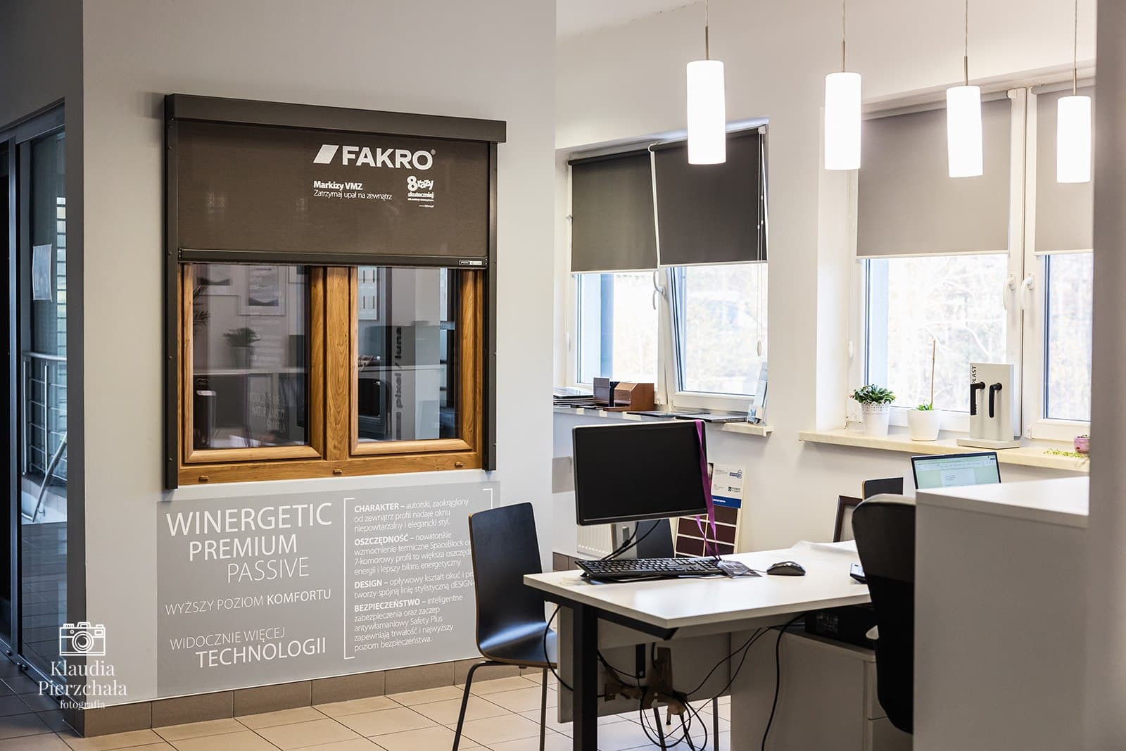 Stanowisko doradcy OLMAR — Winergetic Premium Passive, Fakro, roletki screen